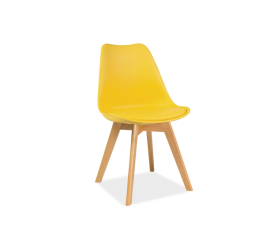 Signal Jídelní židle Kris Buk/Žlutá