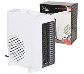 Adler AD 7725w ohřívač ventilátoru elektrický ohřívač ohřívač ventilátoru termostat 2000W
