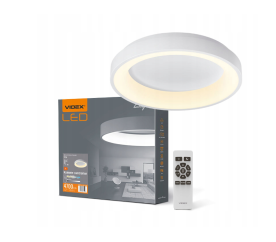 LED plafon - 72W CCT + dálkové ovládání - bílá