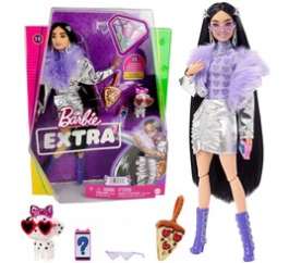 Barbie Extra módní stylové doplňky pro panenku dalmatina #15 ZA5094 univerzální