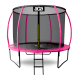 Aga SPORT EXCLUSIVE Trampolína 305 cm Růžová + ochranná síť + žebřík