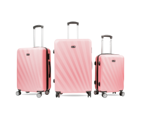 Aga Travel Sada cestovních kufrů MR4653 Růžová