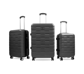 Aga Travel Sada cestovních kufrů MR4658 Tmavě šedá