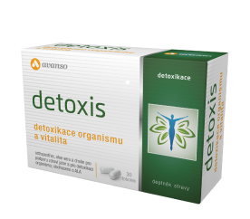 Avanso Detoxis Pro Zdravá játra, detoxikace a vitalita organismu 30 tobolek