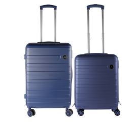 Linder Exclusiv Sada cestovních kufrů Diamond MC3081 Modrá