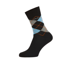 Versace 19.69 Ponožky BUSINESS 5-Pack Dark Black-Blue (C180)