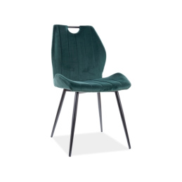 Signal Jídelní židle Arco Velvet Zelená 78