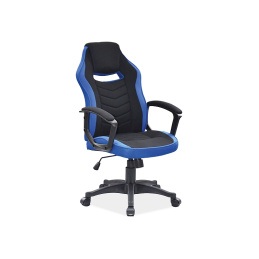 Signal Kancelářská židle Camaro Černá/Modrá