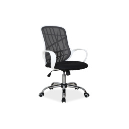 Signal Kancelářská židle Dexter Černá/Bílá
