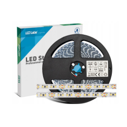 Profesionální LED pásek - 30W - 24V - IP65 - studená bílá - 5m