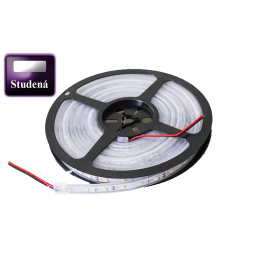 LED pásek - SMD 2835 - 5m - 60LED/m - 10,8W/m - IP67 - studená bílá
