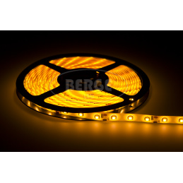 LED pásek - SMD 2835 - 5m - 60LED/m - 4,8W/m - IP20 - žlutá