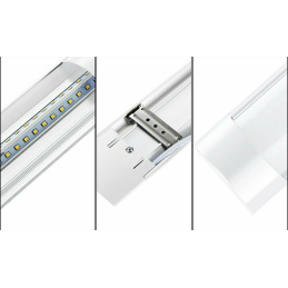 4x LED panel ECOLIGHT - EC79936 - 120cm - 36W - 230V - 3600Lm - studená bílá