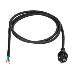 Napájecí kabel 1,5 m OW 3x1,5 černý