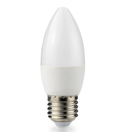 LED žárovka - ecoPLANET - E27 - 10W - svíčka - 880Lm - neutrální bílá
