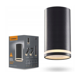 LED stropní bodové svítidlo 1xGU10 - černé