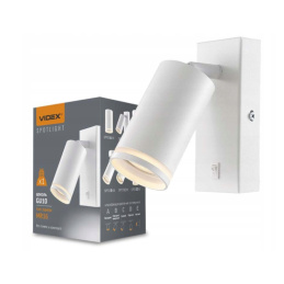 LED noční světlo s vypínačem 1xGU10 - bílá