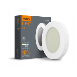 LED venkovní fasádní světlo - 24W - kulaté - bílé