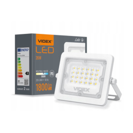 LED reflektor 20W - 1800 lm - IP65 - bílý