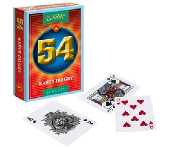 Balíček hracích karet 54 kusů classic GR0665 universal